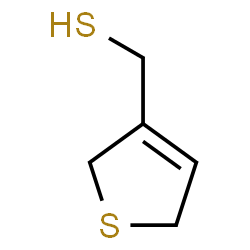 ChemSpider 2D Image | 2,5-Dihydro-3-thiophenylmethanethiol | C5H8S2