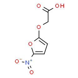 ChemSpider 2D Image | [(5-Nitro-2-furyl)oxy]acetic acid | C6H5NO6