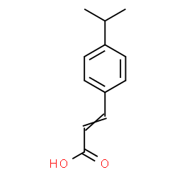 ChemSpider 2D Image | 4-Isopropylcinnamic acid | C12H14O2
