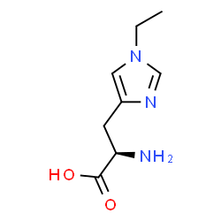 ChemSpider 2D Image | 1-Ethyl-D-histidine | C8H13N3O2