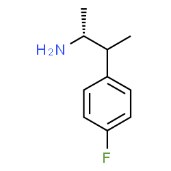 ChemSpider 2D Image | (2R)-3-(4-Fluorophenyl)-2-butanamine | C10H14FN