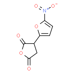 ChemSpider 2D Image | 5-Nitro-3',4'-dihydro-2,3'-bifuran-2',5'-dione | C8H5NO6