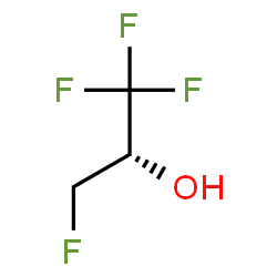 ChemSpider 2D Image | (2R)-1,1,1,3-Tetrafluoro-2-propanol | C3H4F4O