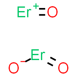 ChemSpider 2D Image | Oxoerbium(1+) oxido(oxo)erbium | Er2O3