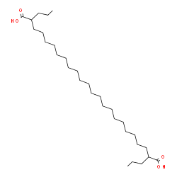 ChemSpider 2D Image | 2,23-Dipropyltetracosanedioic acid | C30H58O4