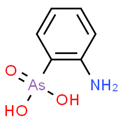 ChemSpider 2D Image | o-Arsanilic acid | C6H8AsNO3