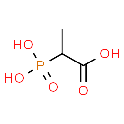 ChemSpider 2D Image | 2-Phosphonopropanoic acid | C3H7O5P