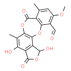 ChemSpider 2D Image | LSM-4387 | C19H14O9