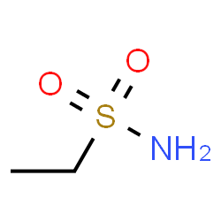 ChemSpider 2D Image | Ethanesulfonamide | C2H7NO2S