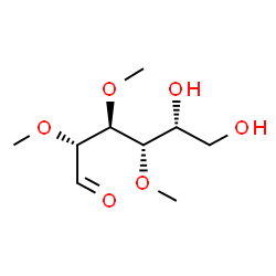 ChemSpider 2D Image | 2,3,4-Tri-O-methyl-D-galactose | C9H18O6
