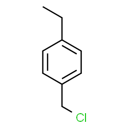 ChemSpider 2D Image | p-ethylbenzylchloride | C9H11Cl
