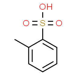 ChemSpider 2D Image | 2-Toluenesulfonic acid | C7H8O3S
