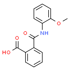 ChemSpider 2D Image | 2'-Methoxyphthalanilic acid | C15H13NO4