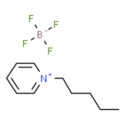 ChemSpider 2D Image | 1-Pentylpyridinium tetrafluoroborate | C10H16BF4N