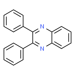 ChemSpider 2D Image | diphenylquinoxaline | C20H14N2