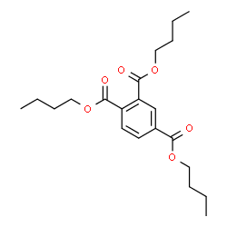 ChemSpider 2D Image | Trimellitic acid tri-n-butyl ester | C21H30O6