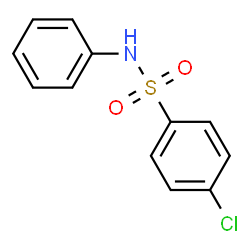 ChemSpider 2D Image | 4-Chloro-N-phenylbenzenesulfonamide | C12H10ClNO2S