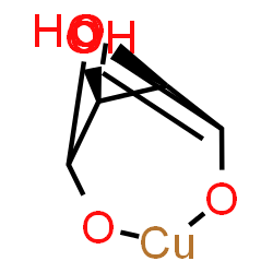 ChemSpider 2D Image | [(2R,3S)-2,3-Dihydroxysuccinato(2-)-kappa~2~O~1~,O~4~]copper | C4H4CuO6