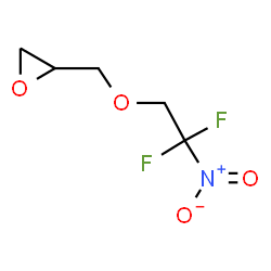ChemSpider 2D Image | 2-[(2,2-Difluoro-2-nitroethoxy)methyl]oxirane | C5H7F2NO4