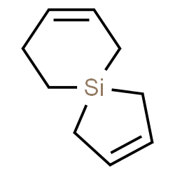 ChemSpider 2D Image | 5-Silaspiro[4.5]deca-2,7-diene | C9H14Si