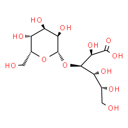 ChemSpider 2D Image | 3-O-beta-D-Gulopyranosyl-D-allonic acid | C12H22O12