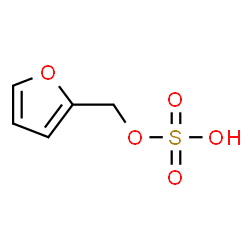 ChemSpider 2D Image | 2-Furylmethyl hydrogen sulfate | C5H6O5S