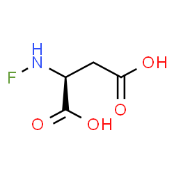 ChemSpider 2D Image | N-Fluoro-L-aspartic acid | C4H6FNO4