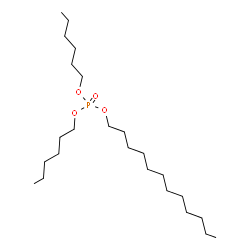 ChemSpider 2D Image | Dodecyl dihexyl phosphate | C24H51O4P