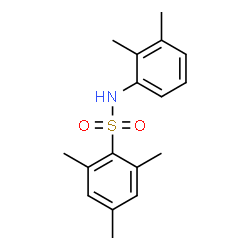 ChemSpider 2D Image | N-(2,3-Dimethylphenyl)-2,4,6-trimethylbenzenesulfonamide | C17H21NO2S