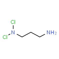 ChemSpider 2D Image | N,N-Dichloro-1,3-propanediamine | C3H8Cl2N2