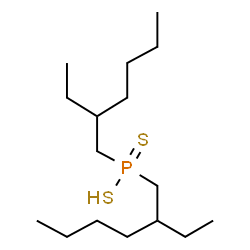 ChemSpider 2D Image | Bis(2-ethylhexyl)phosphinodithioic acid | C16H35PS2