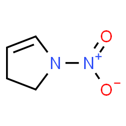 ChemSpider 2D Image | 1-Nitro-2,3-dihydro-1H-pyrrole | C4H6N2O2
