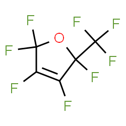 ChemSpider 2D Image | 2,2,3,4,5-Pentafluoro-5-(trifluoromethyl)-2,5-dihydrofuran | C5F8O