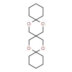 ChemSpider 2D Image | 7,11,18,21-Tetraoxatrispiro[5.2.2.5~12~.2~9~.2~6~]henicosane | C17H28O4