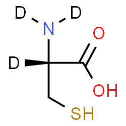 ChemSpider 2D Image | L-(N,N,2-~2~H_3_)Cysteine | C3H4D3NO2S