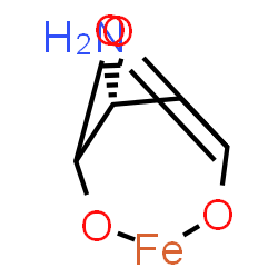 ChemSpider 2D Image | [D-Aspartato(2-)-kappa~2~O~1~,O~4~]iron | C4H5FeNO4