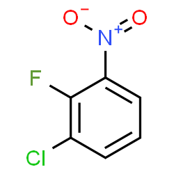 ChemSpider 2D Image | 1-Chloro-2-fluoro-3-nitrobenzene | C6H3ClFNO2