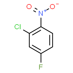 ChemSpider 2D Image | 2-Chloro-4-fluoronitrobenzene | C6H3ClFNO2