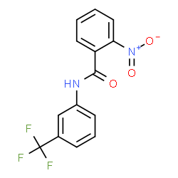 ChemSpider 2D Image | 2-Nitro-N-[3-(trifluoromethyl)phenyl]benzamide | C14H9F3N2O3
