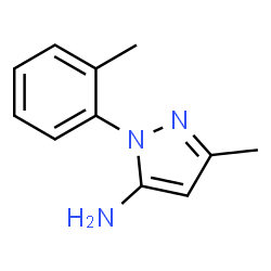ChemSpider 2D Image | 5-Methyl-2-o-tolyl-2H-pyrazol-3-ylamine | C11H13N3