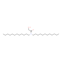 ChemSpider 2D Image | N,N-Didodecyl-2-hydroxyacetamide | C26H53NO2