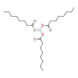 ChemSpider 2D Image | Chromium(3+) trioctanoate | C24H45CrO6