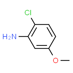 ChemSpider 2D Image | 6-Chloro-m-anisidine | C7H8ClNO