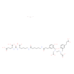 ChemSpider 2D Image | PSMA-HBED-CC GA-68 | C44H5968GaN6O17