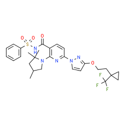 ChemSpider 2D Image | Vx-659 | C28H32F3N5O4S