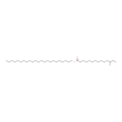 ChemSpider 2D Image | Tricosyl 12-methyltetradecanoate | C38H76O2