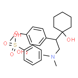 ChemSpider 2D Image | Venlafaxine Besylate Monohydrate | C23H35NO6S