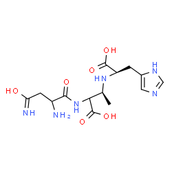ChemSpider 2D Image | N-{(2S)-1-Carboxy-1-[(4-iminohomoseryl)amino]-2-propanyl}-D-histidine | C14H22N6O6