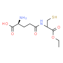 ChemSpider 2D Image | Ethyl L-gamma-glutamylcysteinate | C10H18N2O5S