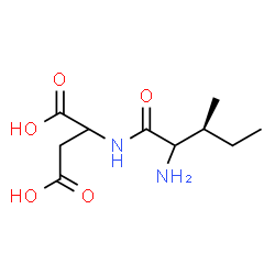 ChemSpider 2D Image | Isoleucylaspartic acid | C10H18N2O5